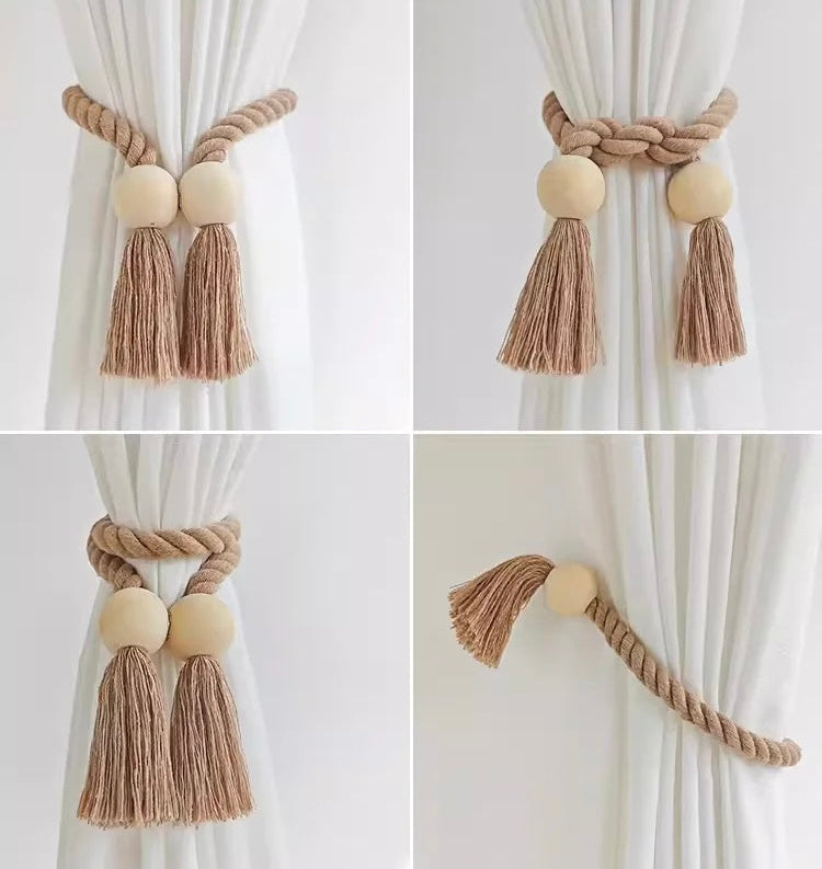 Woven Curtain Tassel