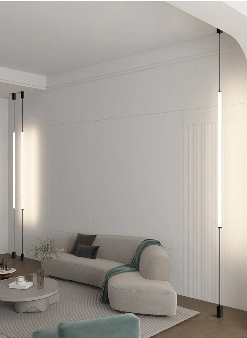 Italian Ceiling to Floor Lighting