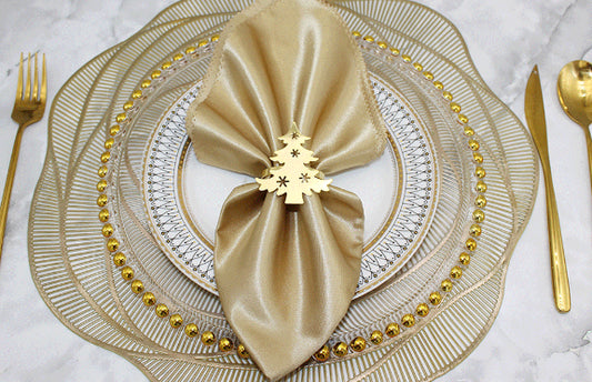 12Pcs Christmas Tree Napkin Ring