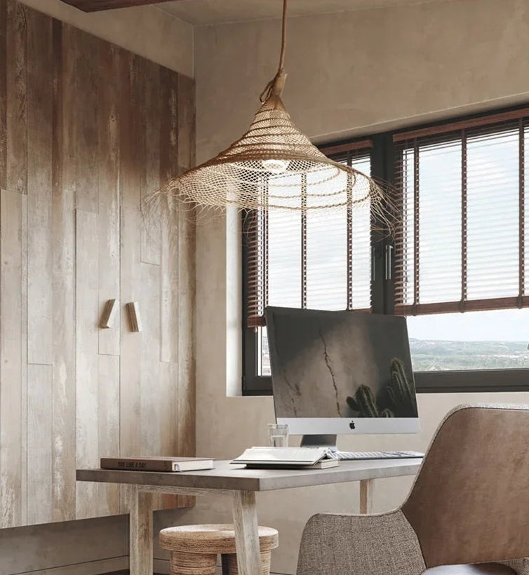 Rattan Boho Chic Pendant Lights