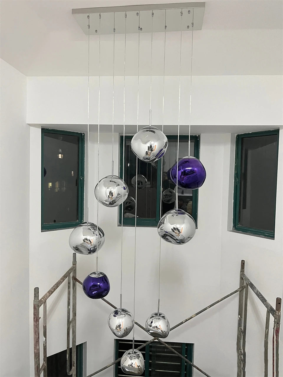 Iridescent Pendant Lights