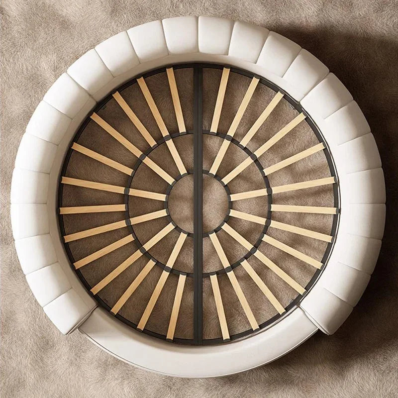 Chic Round Platform Bed