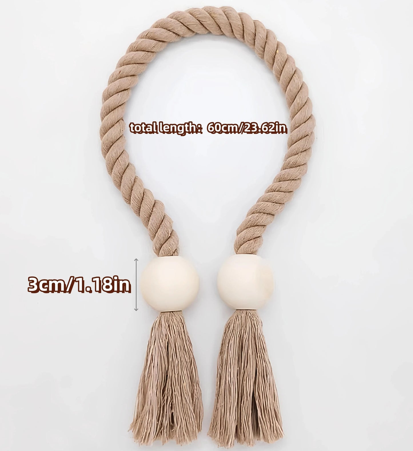 Woven Curtain Tassel