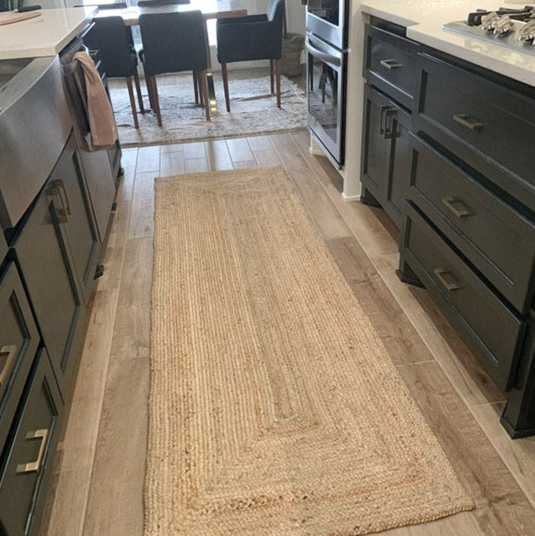 Minimalist Knitted Rug