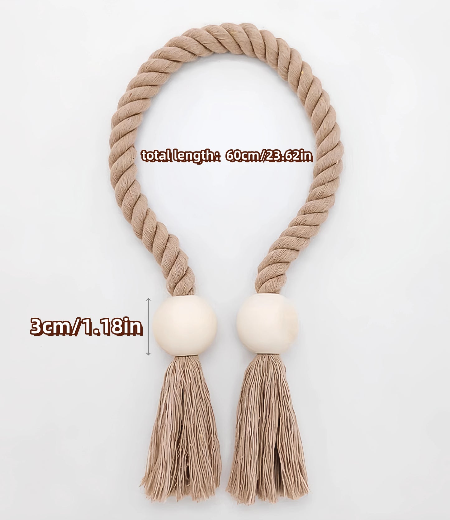 Woven Curtain Tassel