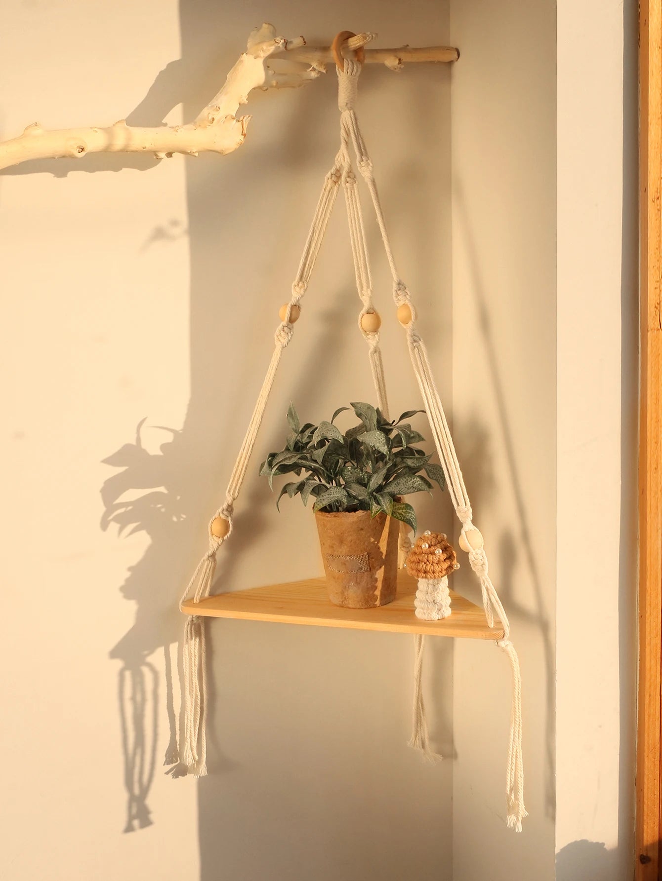 Floating Corner Shelf