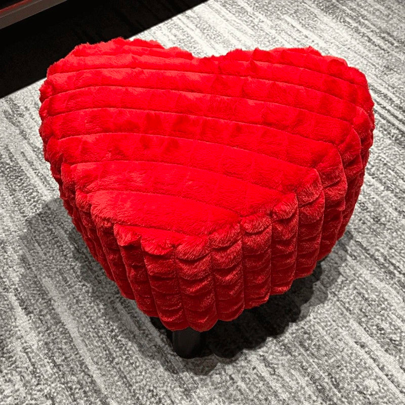 Plush Cushy Floor Stool