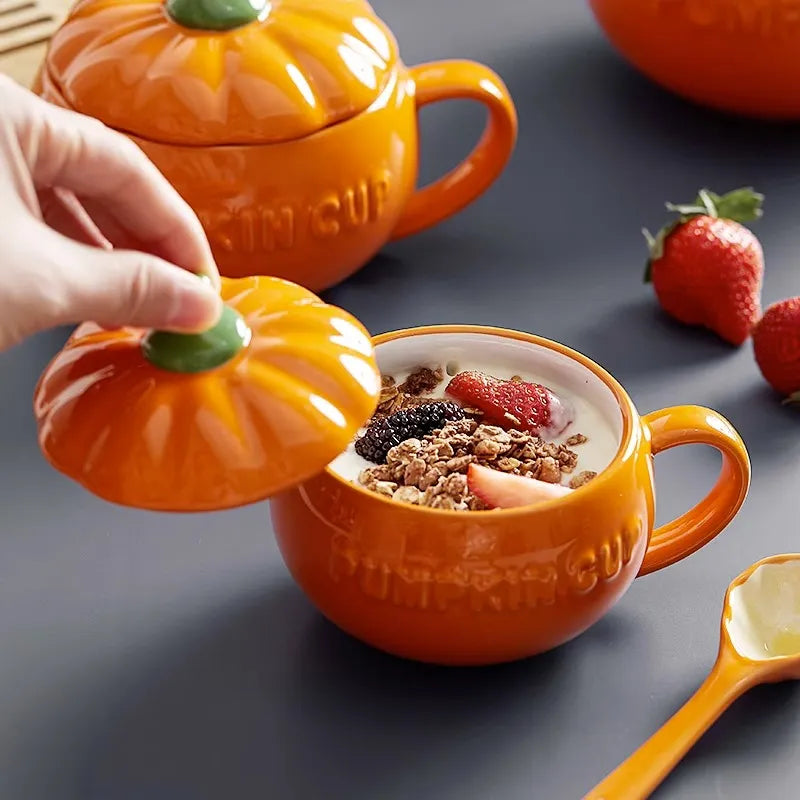 Ceramic Pumpkin Mug