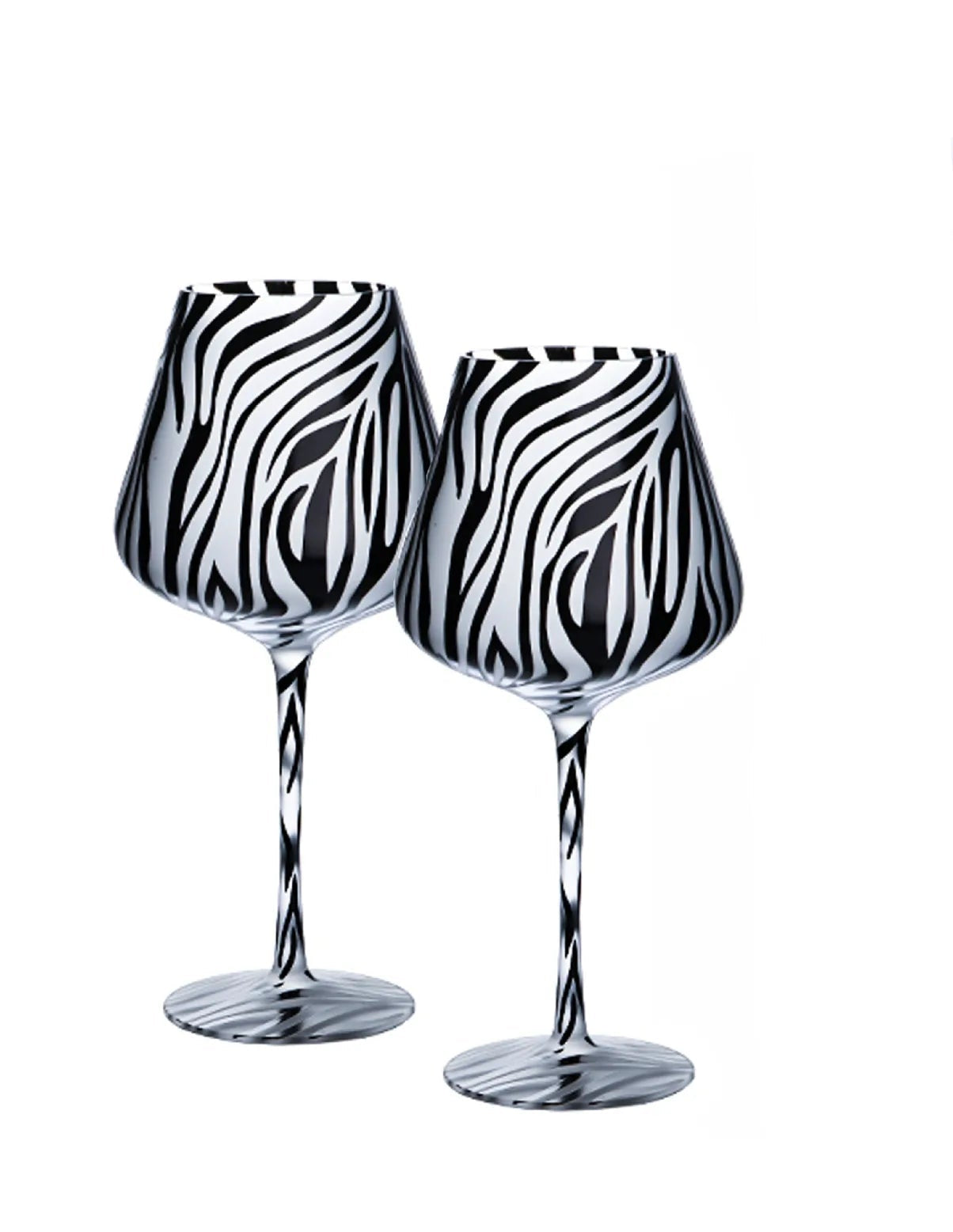 Assorted Animal Motif Wine Glass