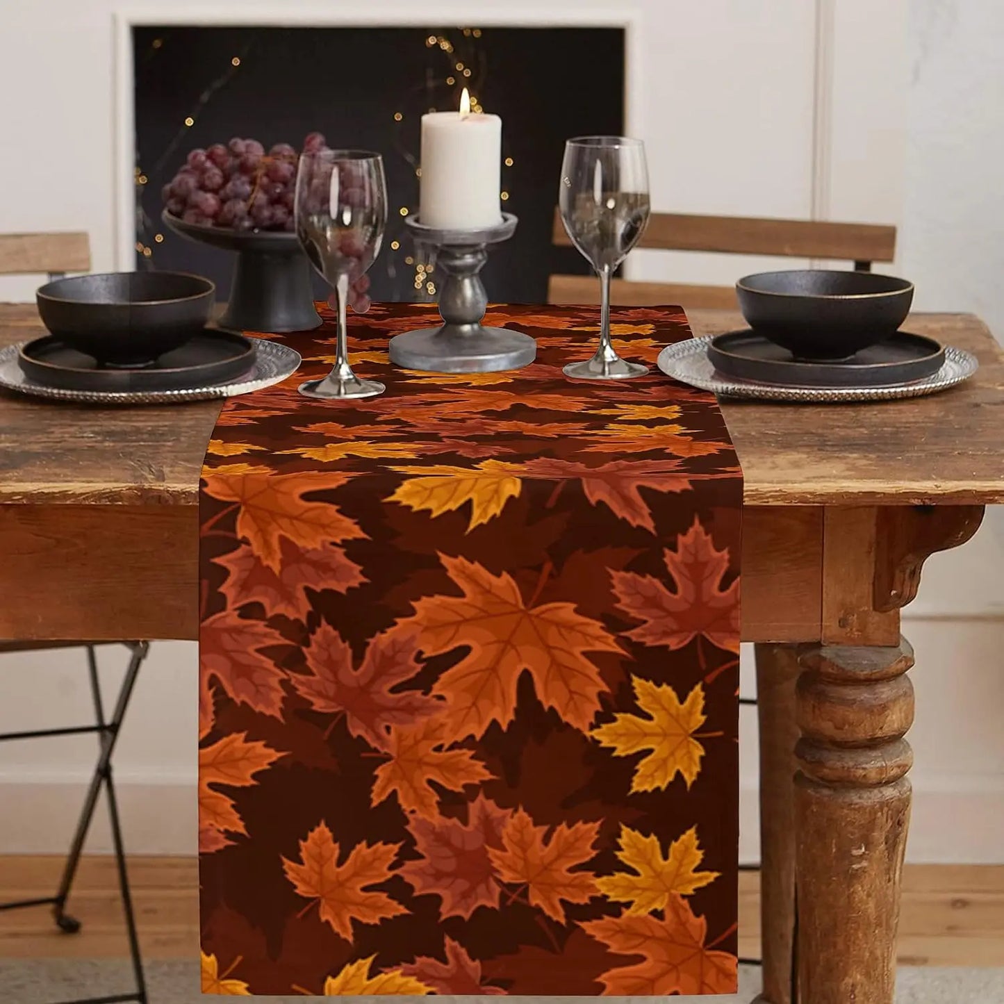 Linen Fall Table Runner
