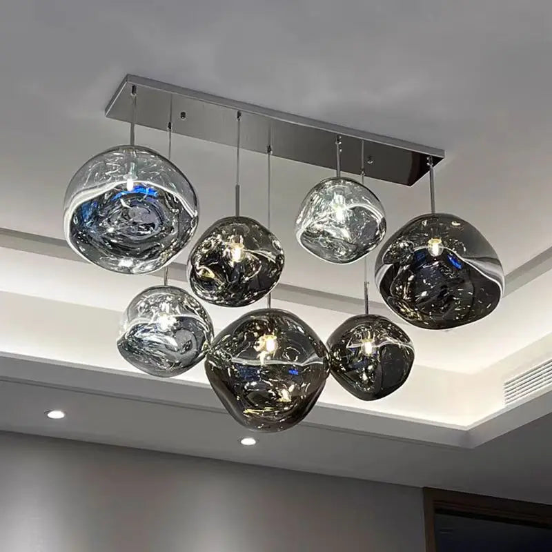 Iridescent Pendant Lights