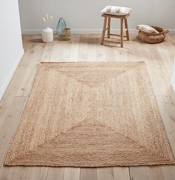 cable knit rug