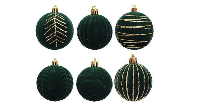 Matte Mini Christmas Ornaments