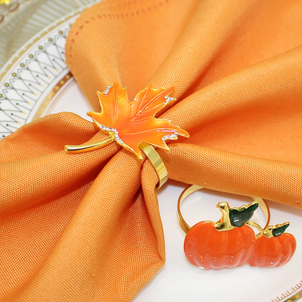 Festive Thanksgiving Napkin Rings