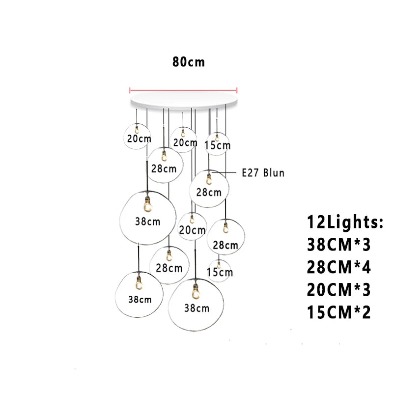 Iridescent Pendant Lights