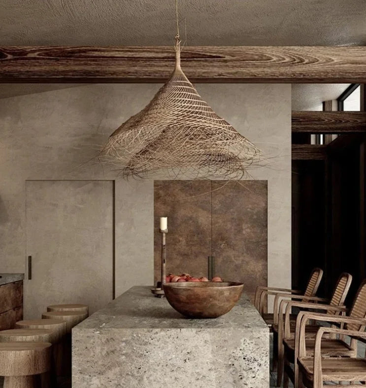 Rattan Boho Chic Pendant Lights