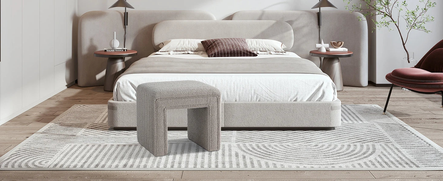 Arched Contemporary Ottoman