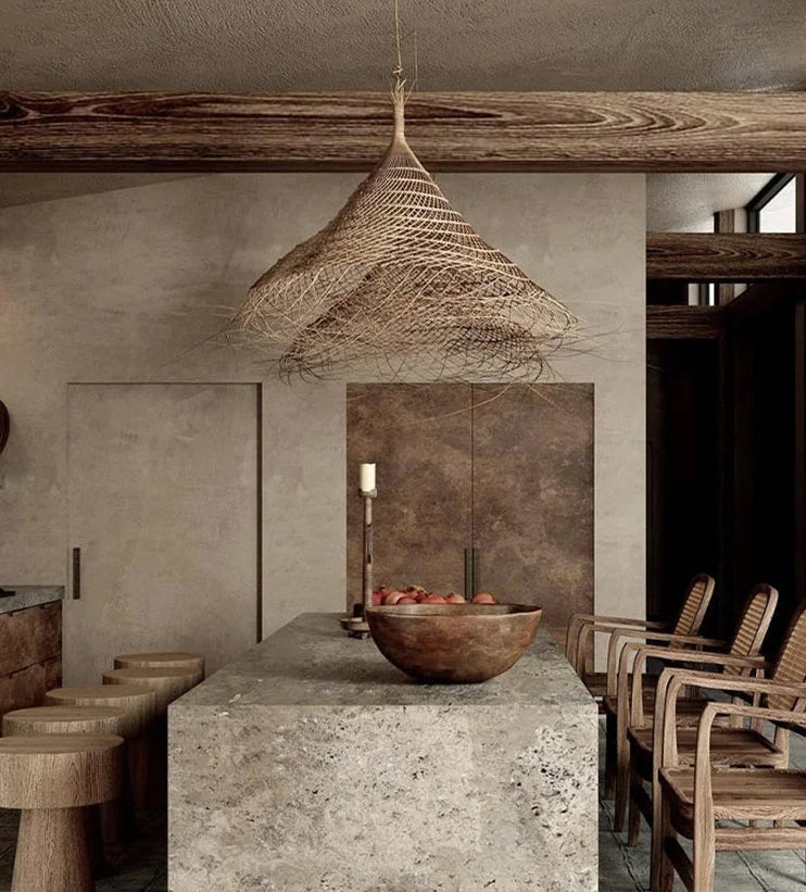 Rattan Boho Chic Pendant Lights