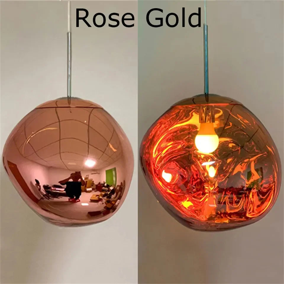 Iridescent Pendant Lights