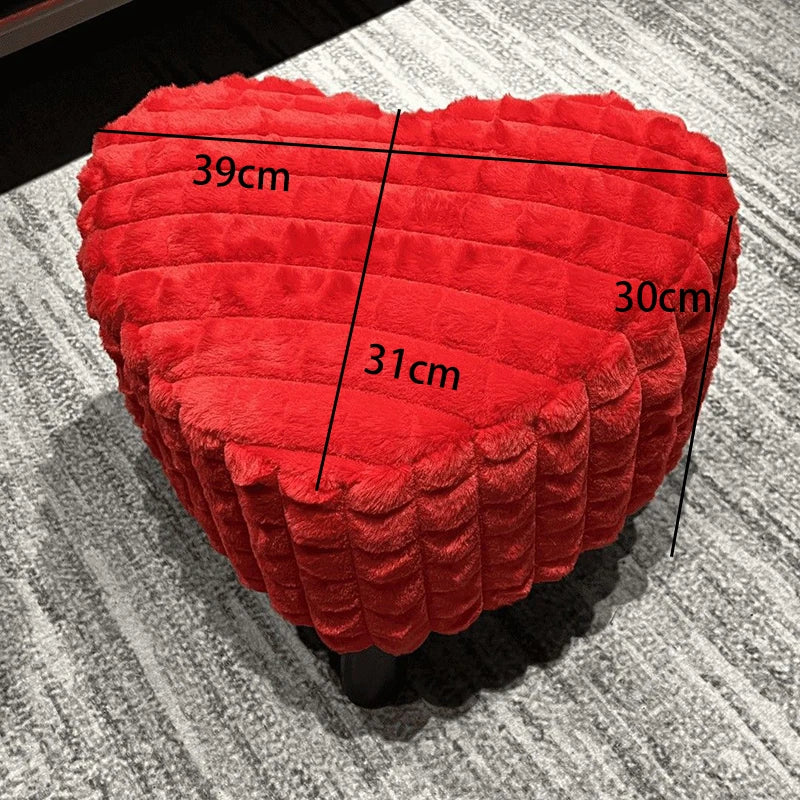 Plush Cushy Floor Stool