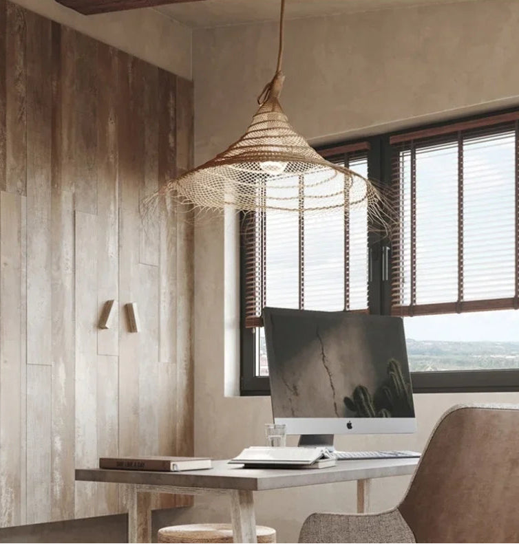Rattan Boho Chic Pendant Lights