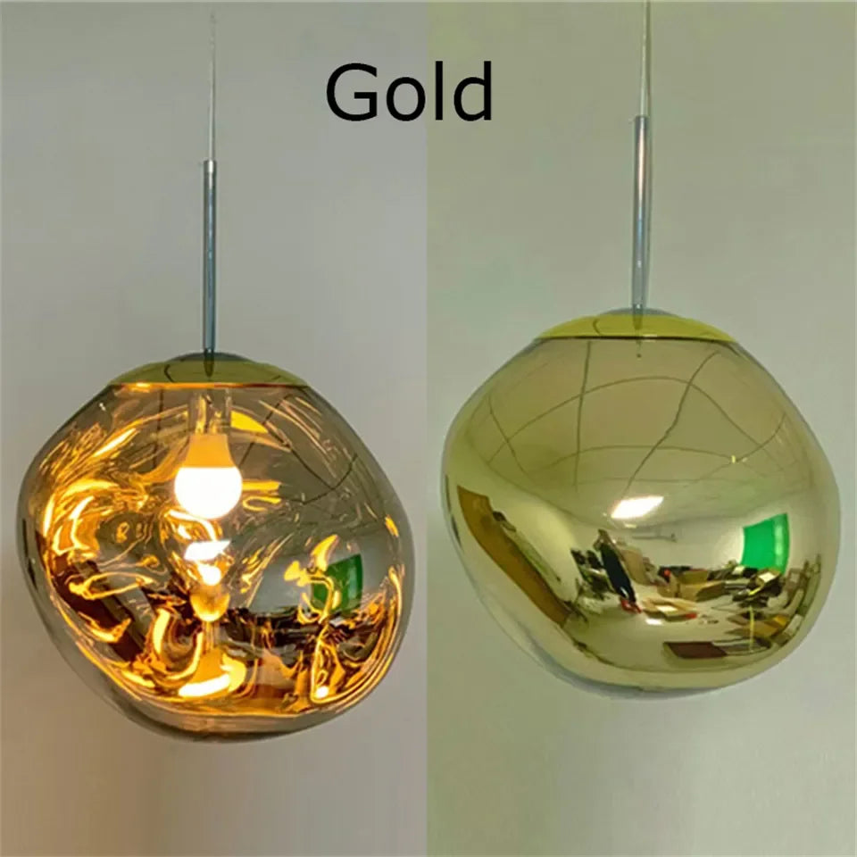 Iridescent Pendant Lights