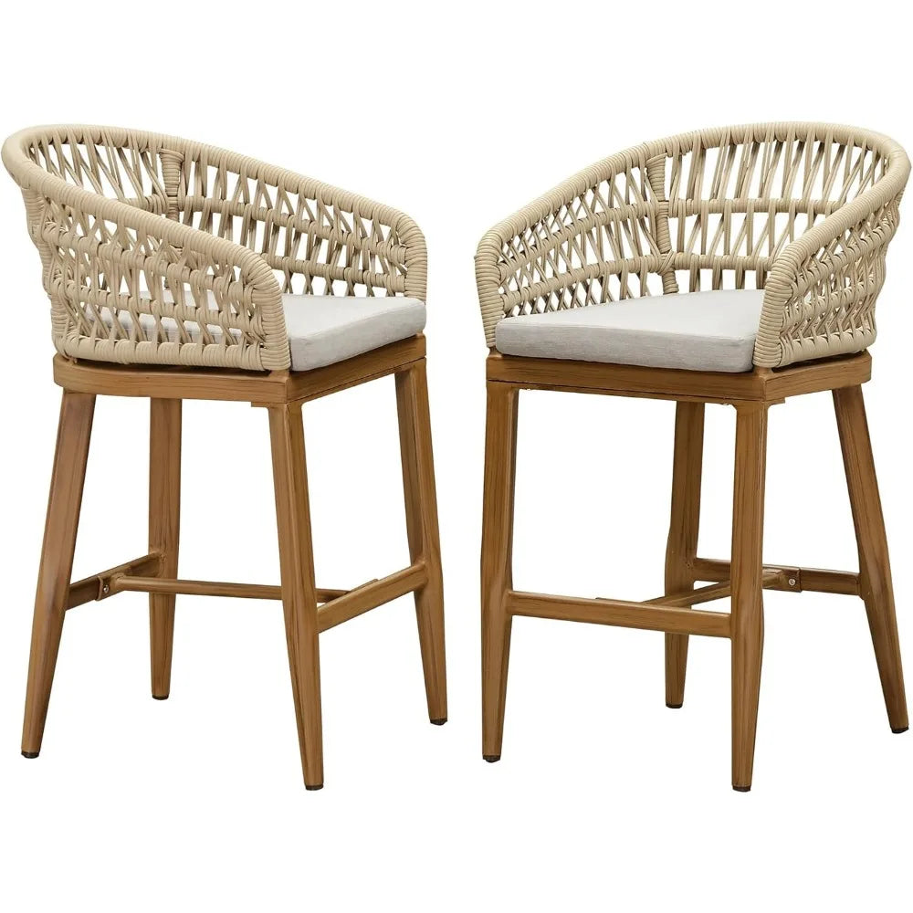 Rattan Bar Stools