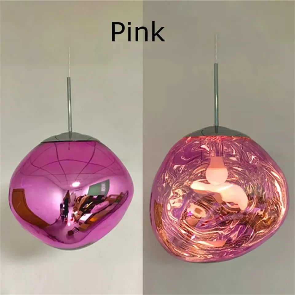 Iridescent Pendant Lights
