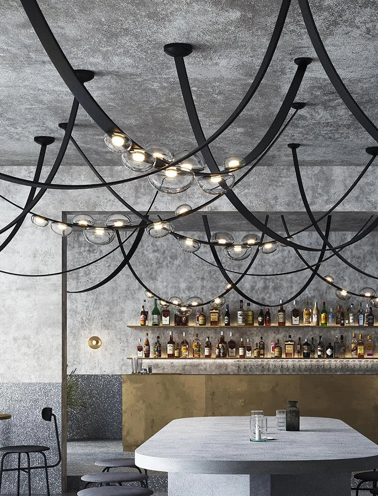 Draper Lighting Modern Draping Ceiling Lights – abluxordecor.com