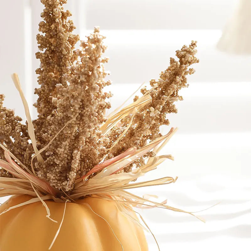 Wheat Bunch Pumpkin Pot