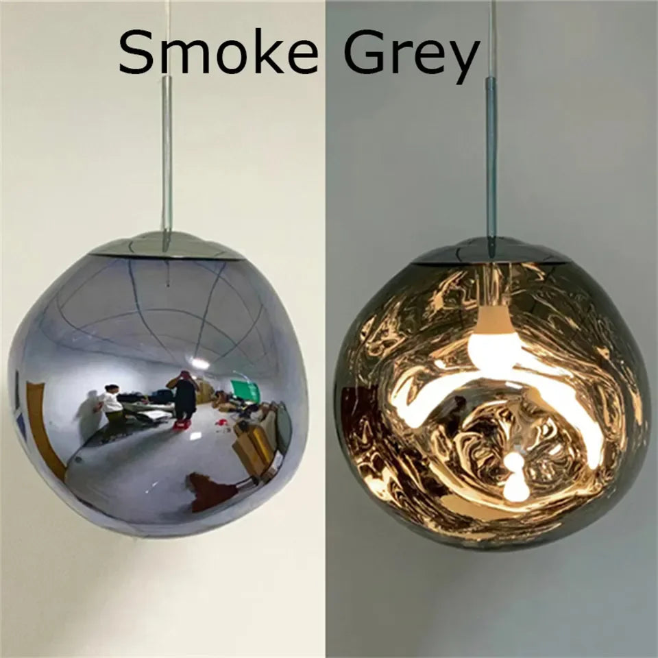 Iridescent Pendant Lights