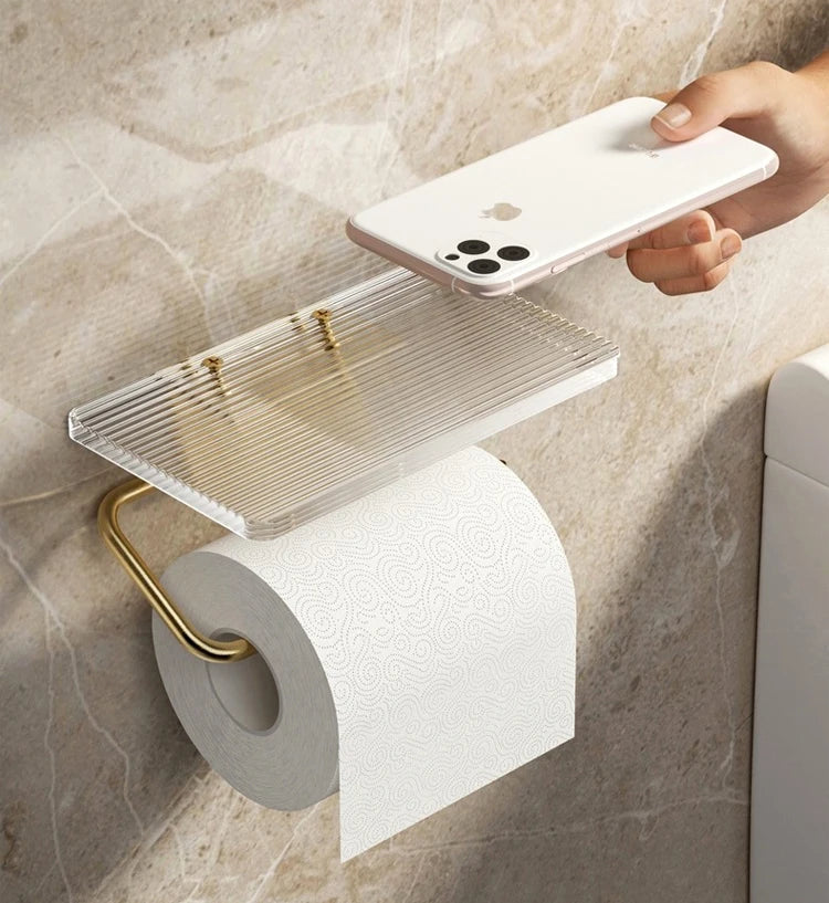 Luxe  Bathroom Paper Roll Holder
