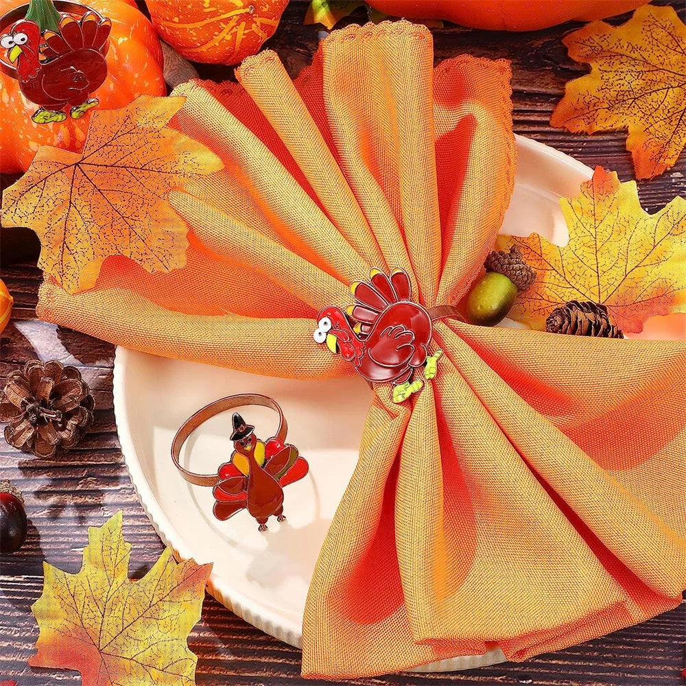 Festive Thanksgiving Napkin Rings