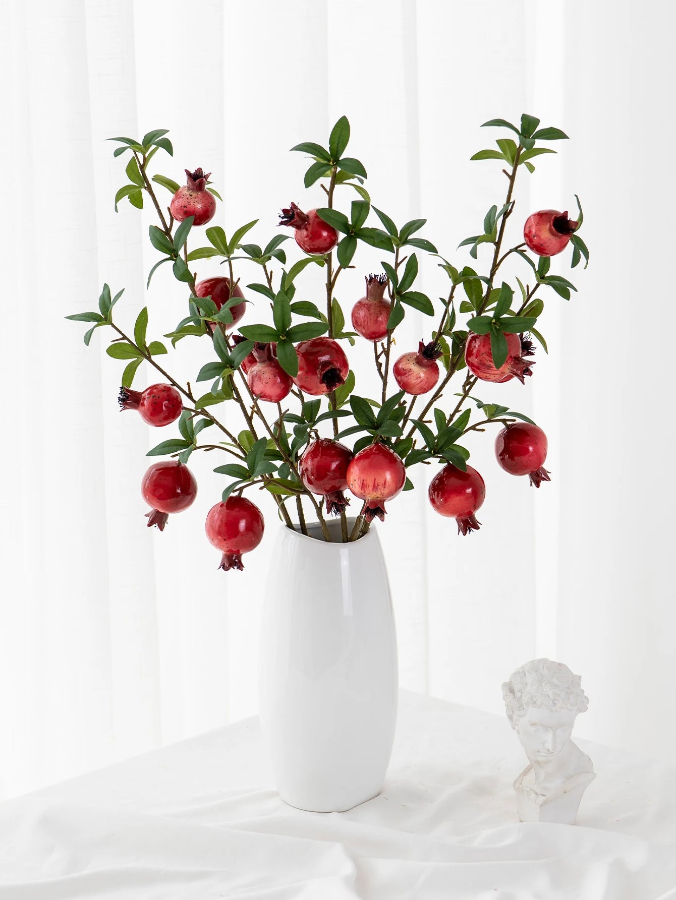 (1pc) Artificial Pomegranate Branch