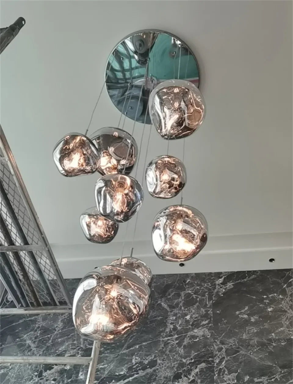 Iridescent Pendant Lights