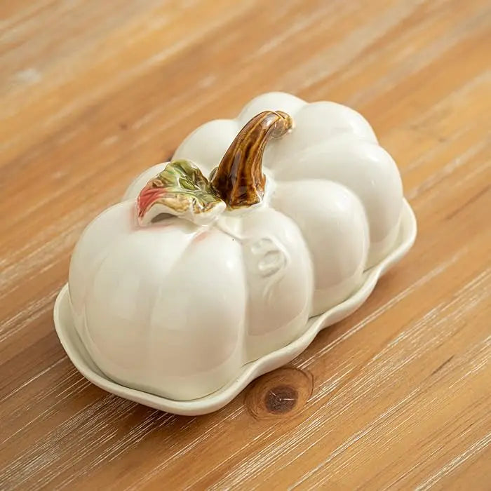 Pumpkin Plate and Lid