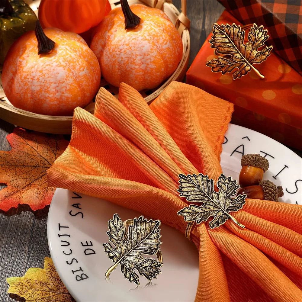 Festive Thanksgiving Napkin Rings