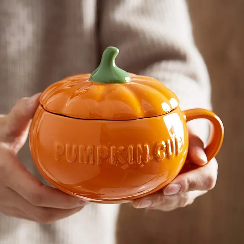 Ceramic Pumpkin Mug