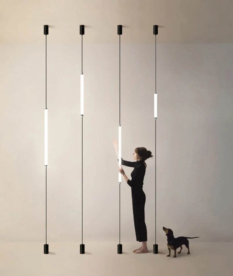 Italian Ceiling to Floor Lighting