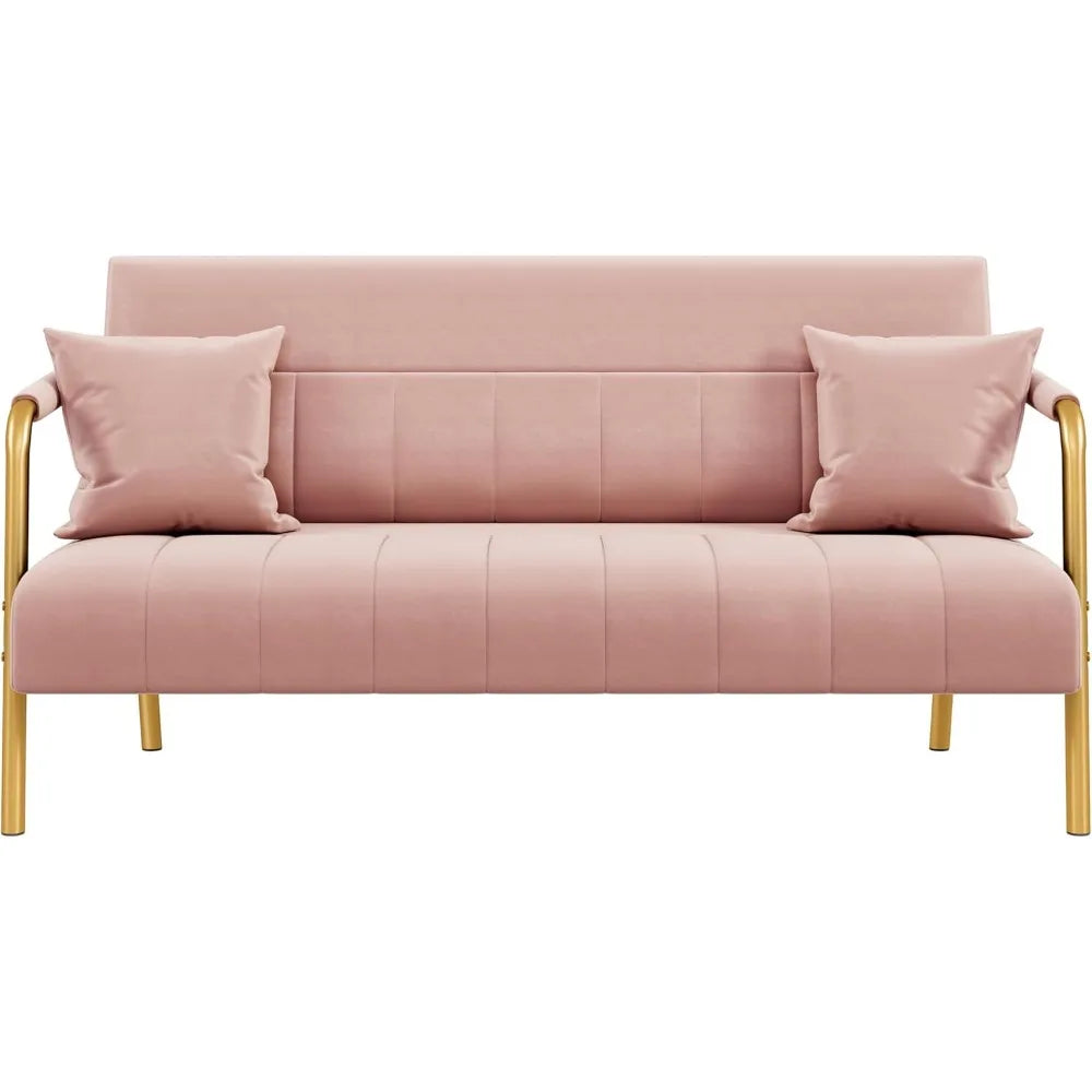 Chic Velvet Settee