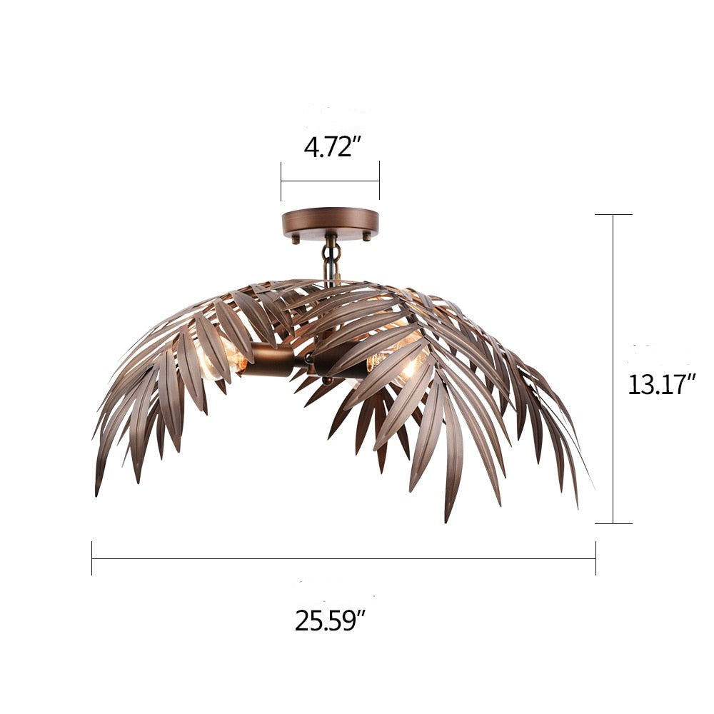 Palm Tree Pendant Light