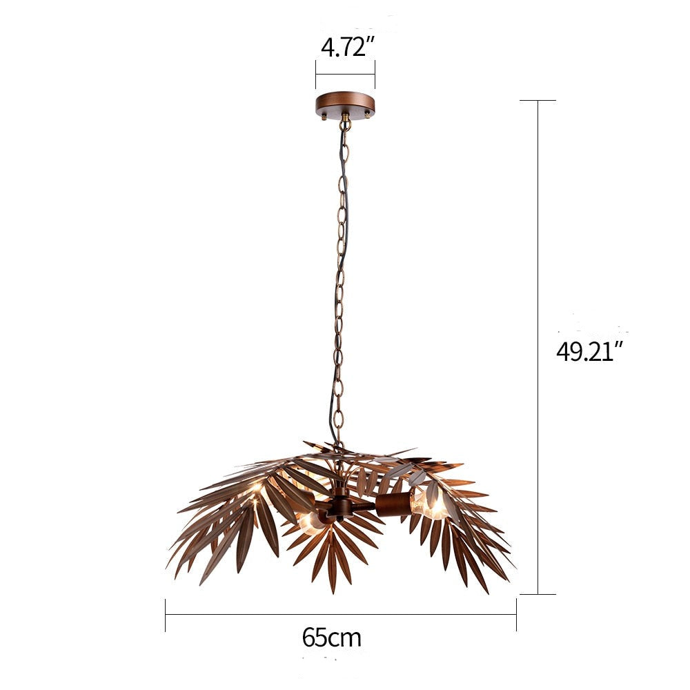 Palm Tree Pendant Light