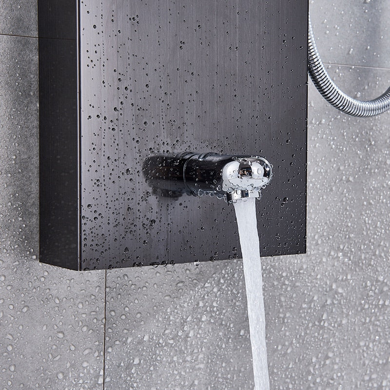 Shower Head With LED Panel