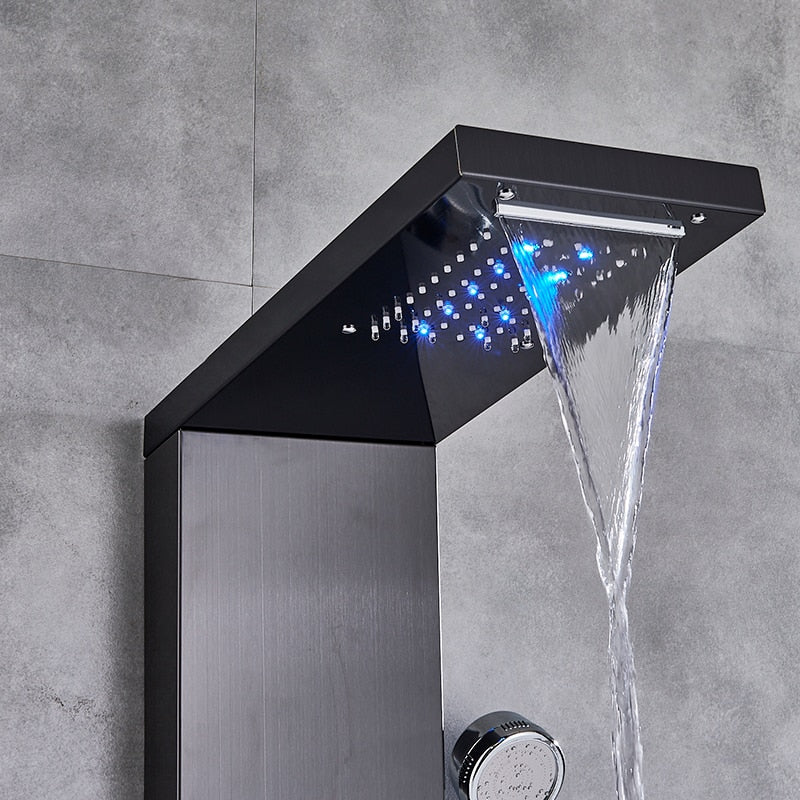 Shower Head With LED Panel