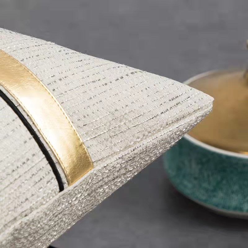 Jacquard Design Cushion Cover