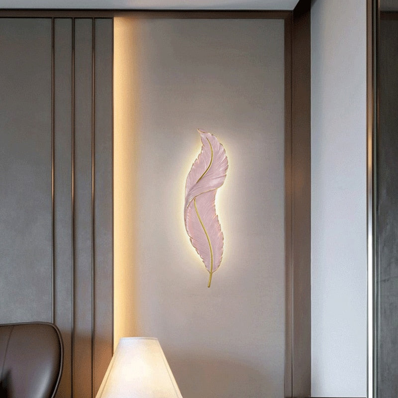 Feather Wall Sconce