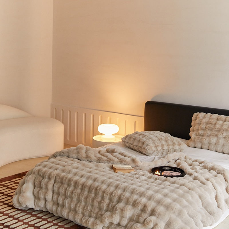 Woven Sherpa Blanket