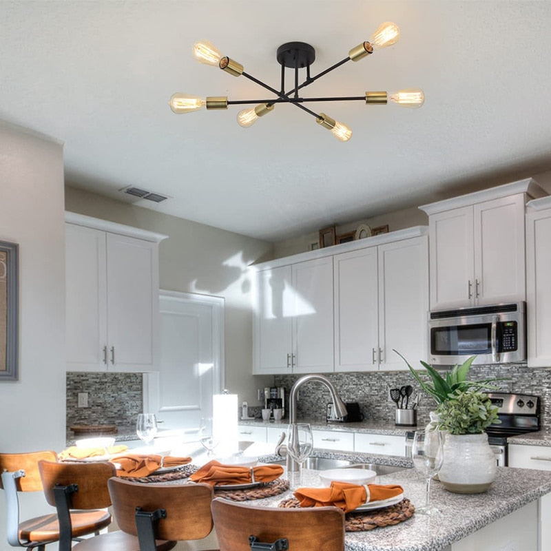 Free Flowing Light Fixture