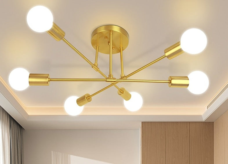 gold sputnik chandelier