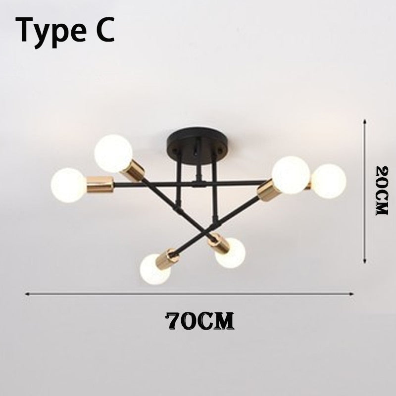 Free Flowing Light Fixture